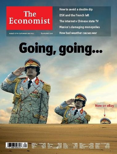 英国The Economist（エコノミスト） Aug 27th 2011 (発売日2011年08月27日) 表紙