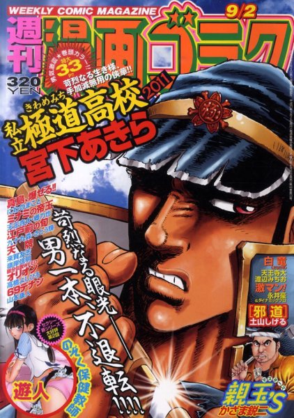 週刊漫画ゴラク 9/2号 (発売日2011年08月19日) 表紙