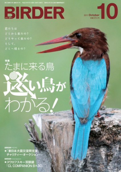 BIRDER（バーダー） 2011年10月号 (発売日2011年09月16日) 表紙