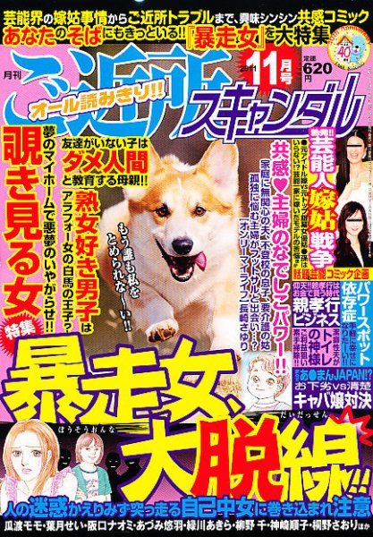 月刊 ご近所スキャンダル 11月号 (発売日2011年09月22日) 表紙