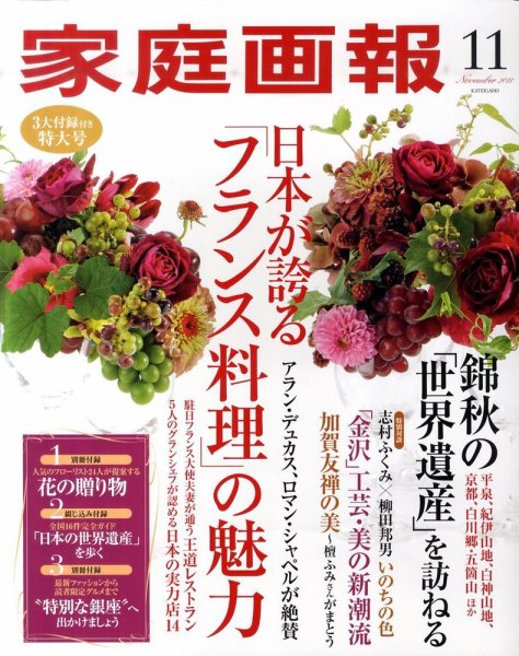 家庭画報 2011年11月号 (発売日2011年10月01日) 表紙