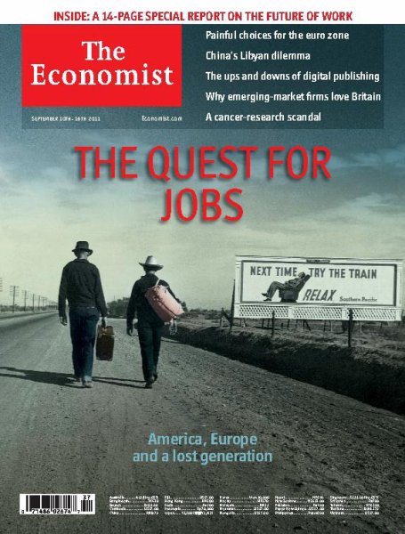 英国The Economist（エコノミスト） Sep 10th 2011 (発売日2011年09月10日) 表紙