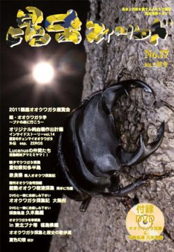 昆虫フィールドNo.1(創刊号)〜No.17 １７冊 くぬぎ出版　クワガタ雑誌 昆虫フィールド 77号 (発売日2011年10月01日) | 雑誌/定期購読の