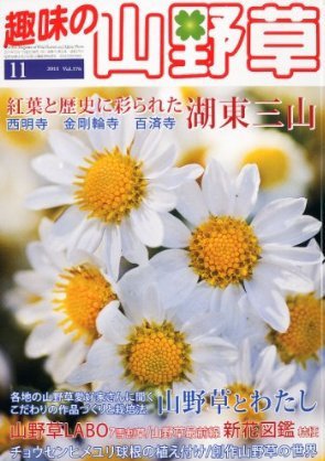 趣味の山野草 11月号 (発売日2011年10月12日) 表紙