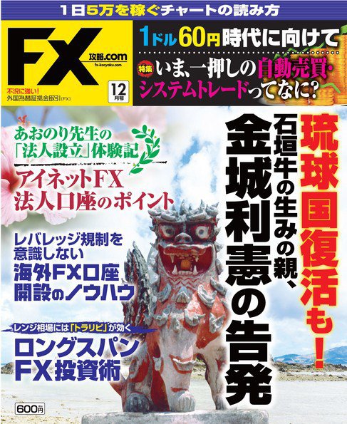 FX攻略.com 12月号 (発売日2011年10月21日) 表紙