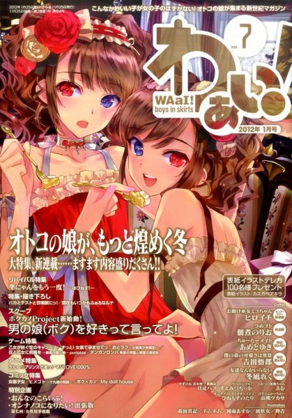 わぁい！ vol.7 (発売日2011年11月25日) 表紙