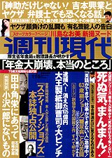 週刊現代 11/5号 (発売日2011年10月24日) 表紙