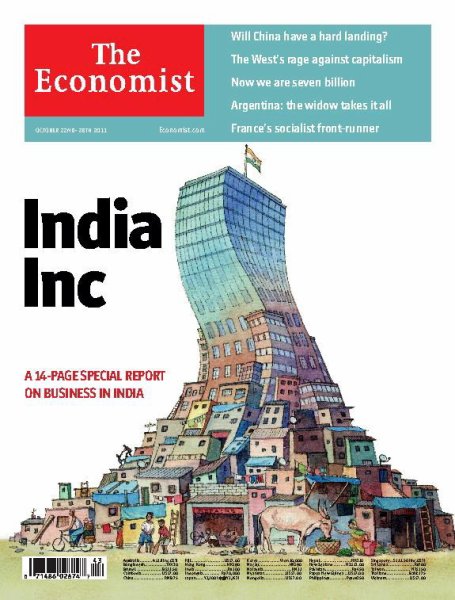 英国The Economist（エコノミスト） Oct 22th 2011 (発売日2011年10月22日) 表紙
