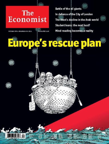 英国The Economist（エコノミスト） Oct 29th 2011 (発売日2011年10月29日) 表紙