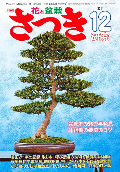 さつき研究 12月号 (発売日2011年11月05日) 表紙
