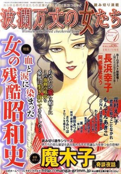 波乱万丈の女たち 1月号 (発売日2011年11月17日) 表紙