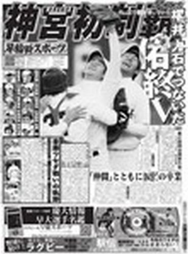 早稲田スポーツ　号外 2010年11月19日発売号 表紙
