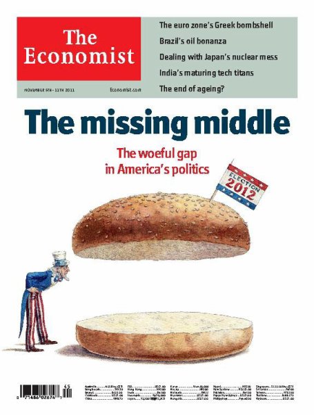 英国The Economist（エコノミスト） Nov 5th 2011 (発売日2011年11月05日) 表紙