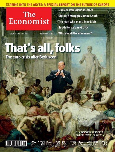 英国The Economist（エコノミスト） Nov 12th 2011 (発売日2011年11月12日) 表紙