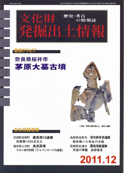 文化財発掘出土情報 12月号 (発売日2011年12月01日) 表紙