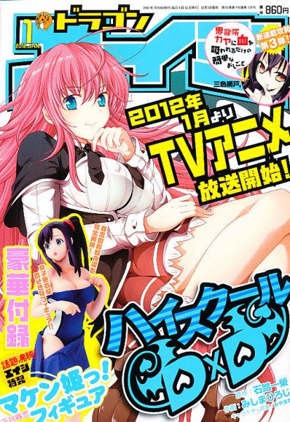 月刊ドラゴンエイジ 1月号 (発売日2011年12月09日) 表紙