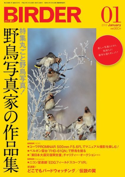 BIRDER（バーダー） 2012年1月号 (発売日2011年12月16日) 表紙
