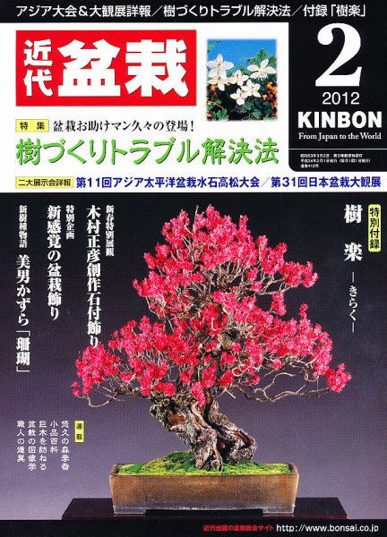 月刊 近代盆栽 2月号 (発売日2011年12月29日) 表紙
