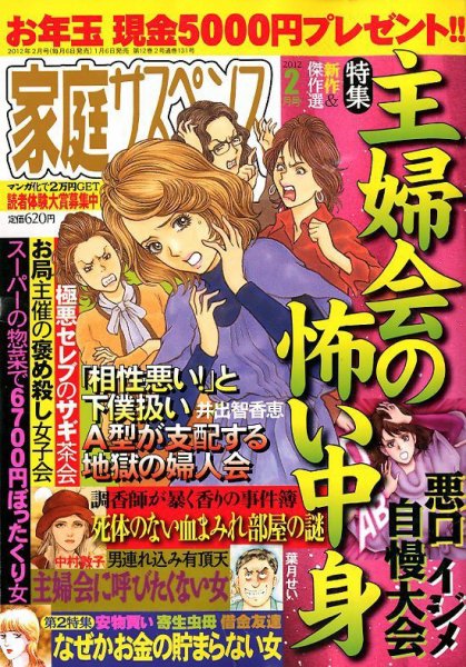 家庭サスペンス  2月号 (発売日2012年01月06日) 表紙