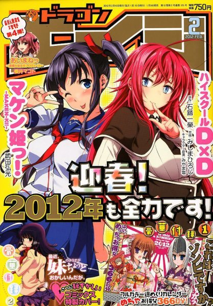 月刊ドラゴンエイジ 2月号 (発売日2012年01月07日) 表紙