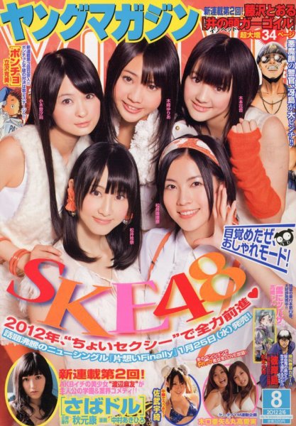 週刊ヤングマガジン 2/6号 (発売日2012年01月23日) 表紙