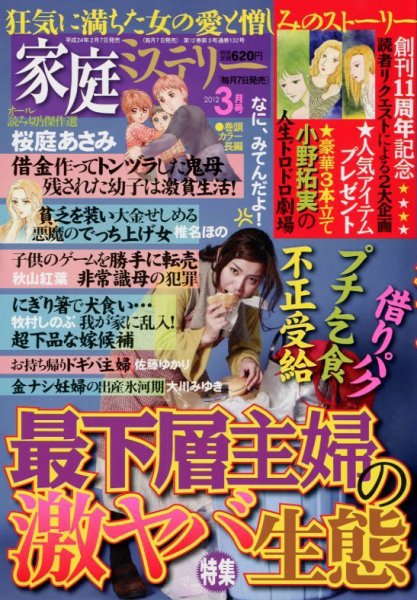 家庭ミステリー 3月号 (発売日2012年02月07日) 表紙