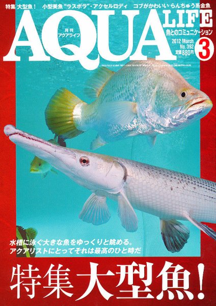 アクアライフ 3月号 (発売日2012年02月10日) 表紙