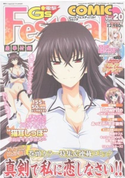 電撃G’s Festival Comic (ジーズフェスティバル・コミック)  Vol.20 (発売日2011年10月26日) 表紙
