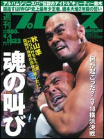 週刊プロレス 4月4日号 (発売日2012年03月21日) 表紙