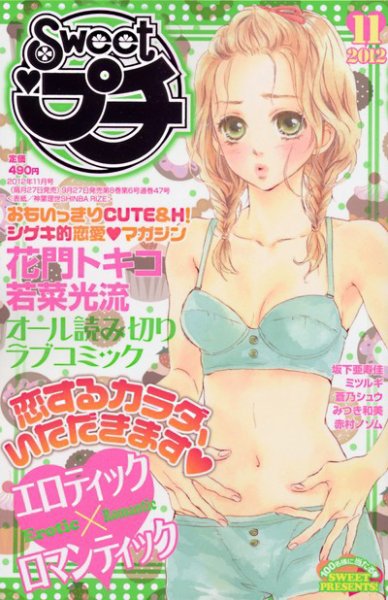 Sweet ロマンス  11月号 (発売日2012年09月27日) 表紙