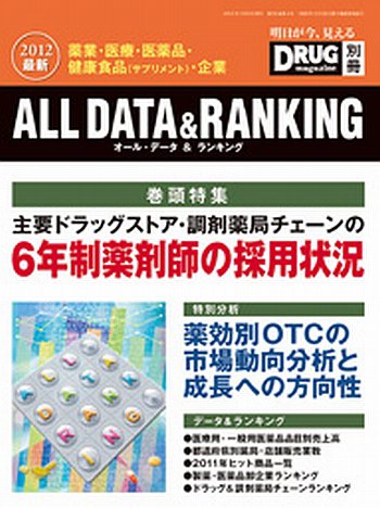 DRUG magazine（ドラッグマガジン） 2012年別冊 (発売日2012年03月15日) 表紙