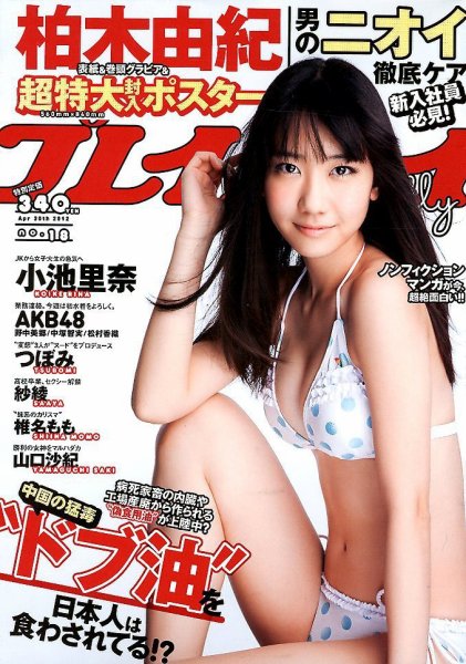 週刊プレイボーイ/週プレ 4/30号 (発売日2012年04月16日) 表紙