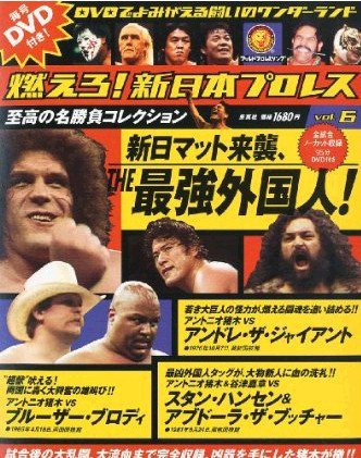 燃えろ！新日本プロレス vol.6 (発売日2011年12月22日) 表紙