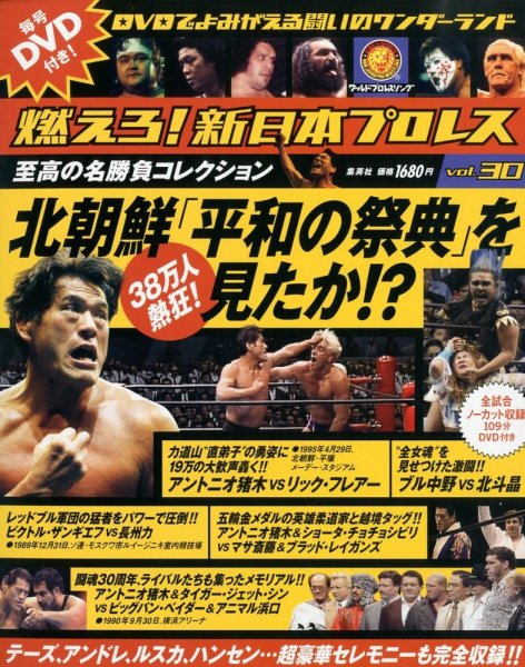 燃えろ！新日本プロレス vol.30 (発売日2012年11月22日) | 雑誌/定期