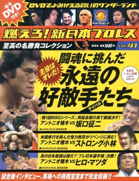 燃えろ！新日本プロレス vol.41 (発売日2013年04月25日) 表紙