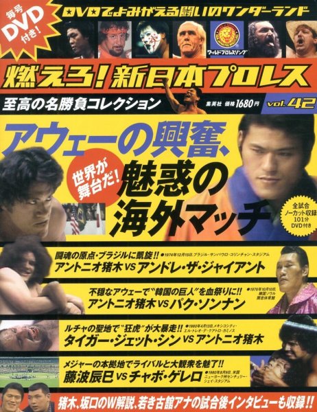 燃えろ！新日本プロレス vol.42 (発売日2013年05月09日) 表紙