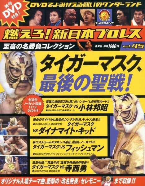 燃えろ！新日本プロレス vol.45 (発売日2013年06月20日) 表紙