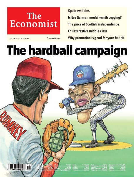 英国The Economist（エコノミスト） Apr 14th 2012 (発売日2012年04月14日) 表紙