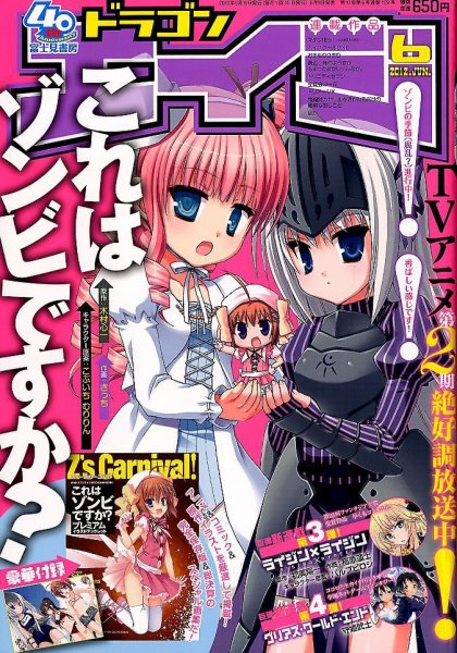 月刊ドラゴンエイジ 6月号 (発売日2012年05月09日) 表紙