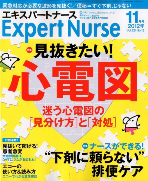 エキスパートナース 2012年11月号 (発売日2012年10月20日) 表紙