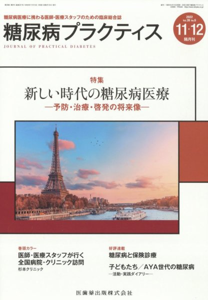 糖尿病プラクティス 29巻6号 (発売日2012年10月26日) 表紙