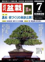 月刊 近代盆栽 7月号 表紙