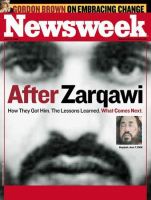 ニューズウィーク英語版 Newsweek Jun 19 2006 表紙