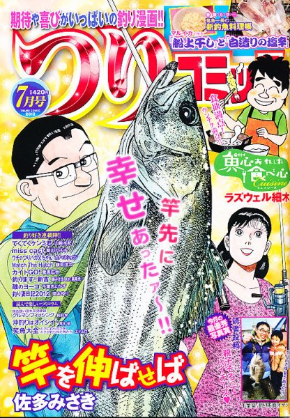 つりコミック 7月号 (発売日2012年06月12日) 表紙