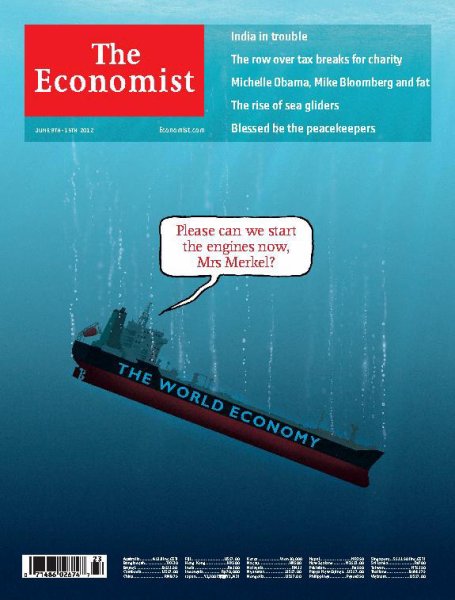 英国The Economist（エコノミスト） Jun 9th 2012 (発売日2012年06月09日) 表紙