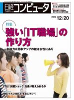 日経コンピュータ no.824 表紙