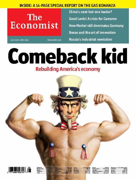 英国The Economist（エコノミスト） Jul 14th 2012 (発売日2012年07月14日) 表紙