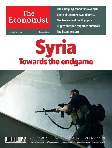 英国The Economist（エコノミスト） Jul 21th 2012 (発売日2012年07月21日) 表紙