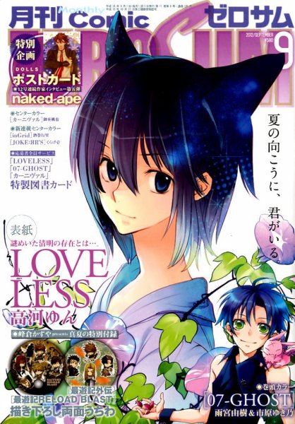 Comic ZERO-SUM (コミック ゼロサム) 9月号 (発売日2012年07月28日) 表紙