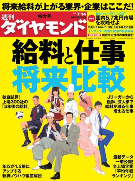 週刊ダイヤモンド（Diamond WEEKLY） 7/14号 (発売日2012年07月09日) 表紙